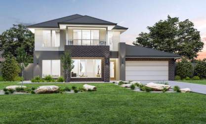 new home designs available in NSW mayfair armstrong facade