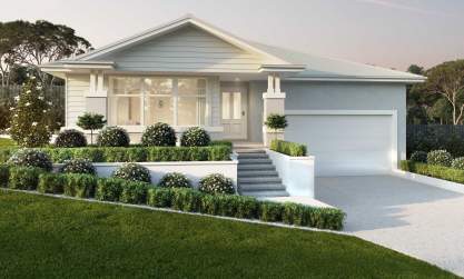 architectural new home designs darlington split level hampton facade