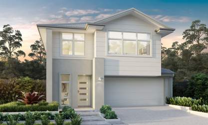 architectural new home designs available in NSW Santona two storey now