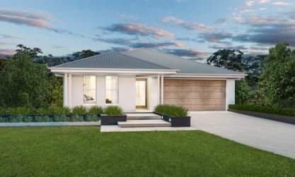 affordable home builders single storey ballina with everton facade