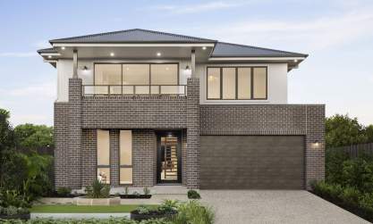 Architecturally designed home two storey enzo three wilderness facade
