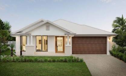 architectural new home design st.tropez encore with whitehaven facade