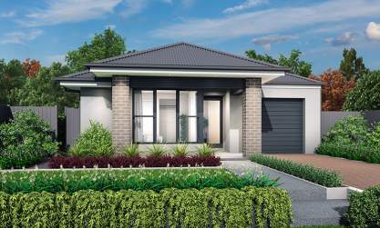 Marcos Facade - Hamilton Narrow Block Home - McDonald Jones