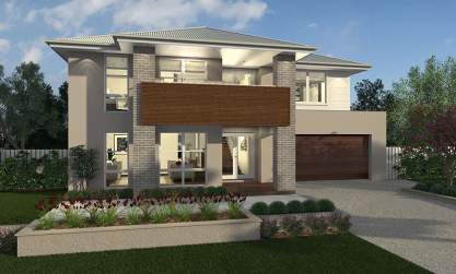 Two Storey Double Level Home Designs Mcdonald Jones Homes