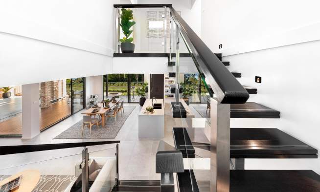 Sevilla- Stairwell, Kitchen and Dining- McDonald Jones