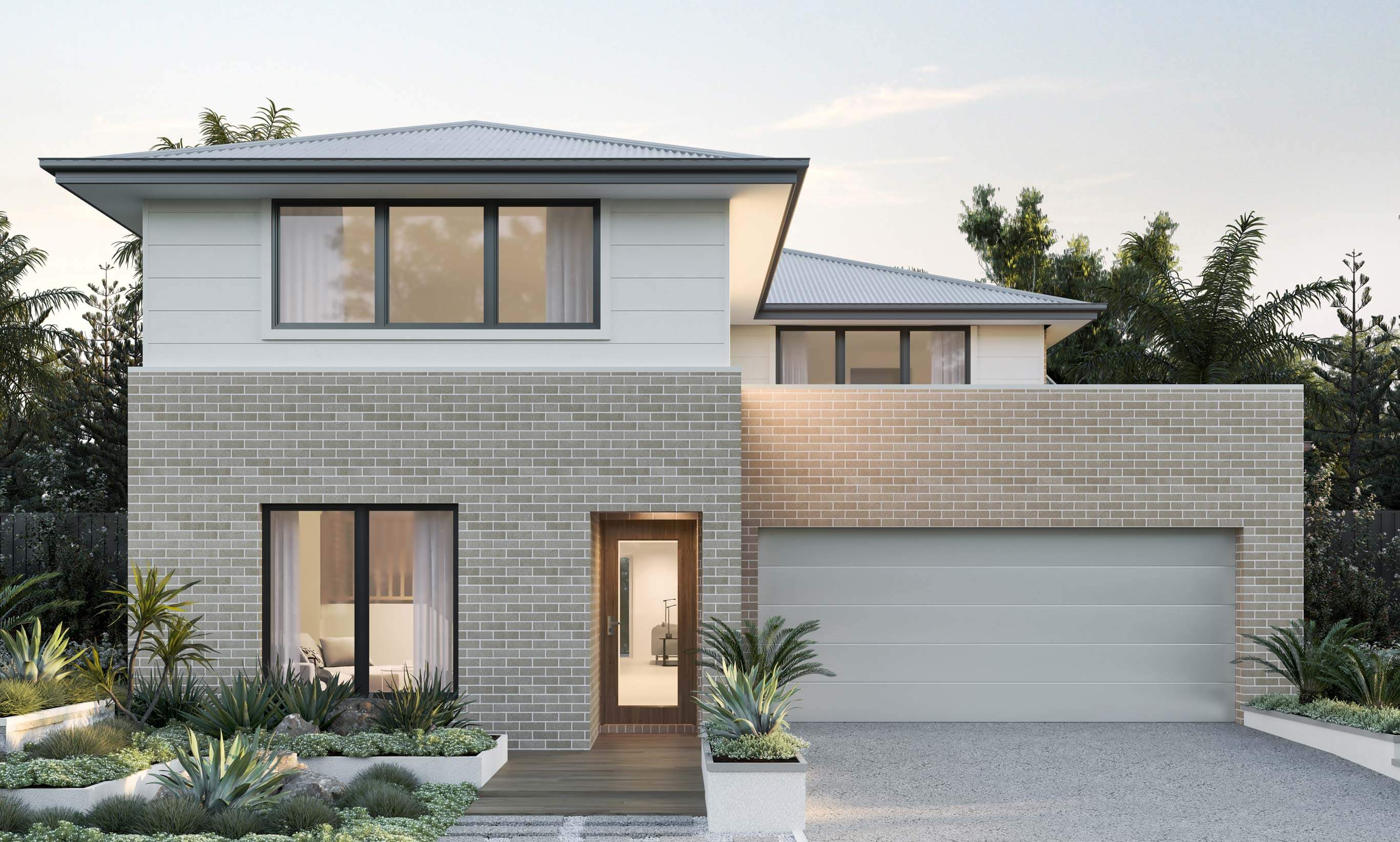 Ventura - Classic Facade two storey home design ventura classic facade